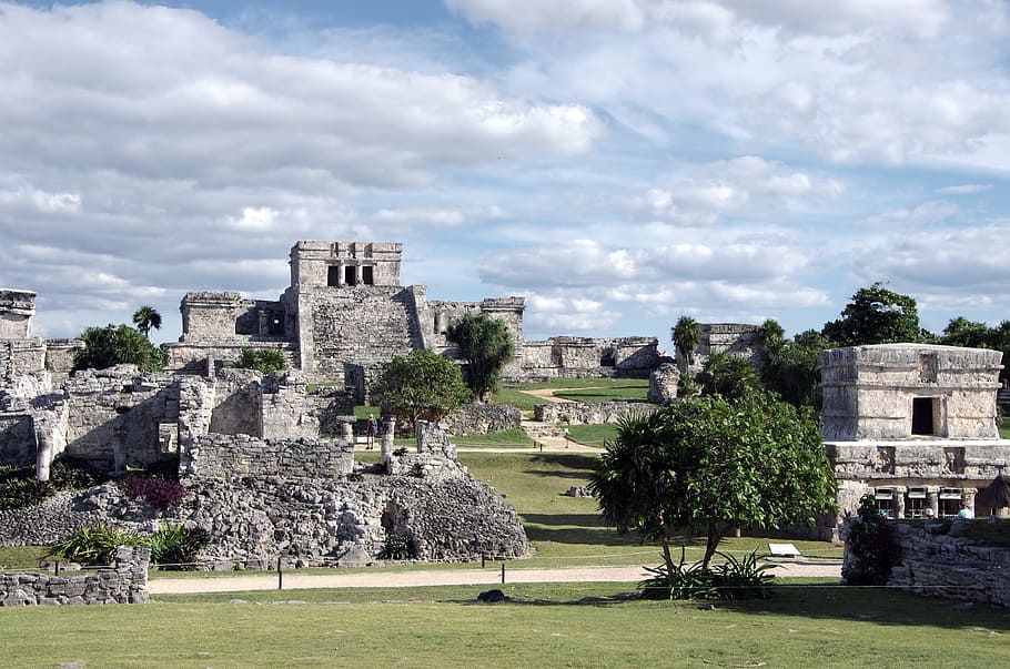 メキシコ, トゥルム, マヤ, 都市, 遺跡, 考古学, ユカタン, 建築, 歴史, マヤ文明