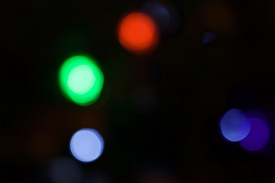 Bokeh, Abstract, Background, Blur, defocused, night, backgrounds, illuminated, spotted, circle