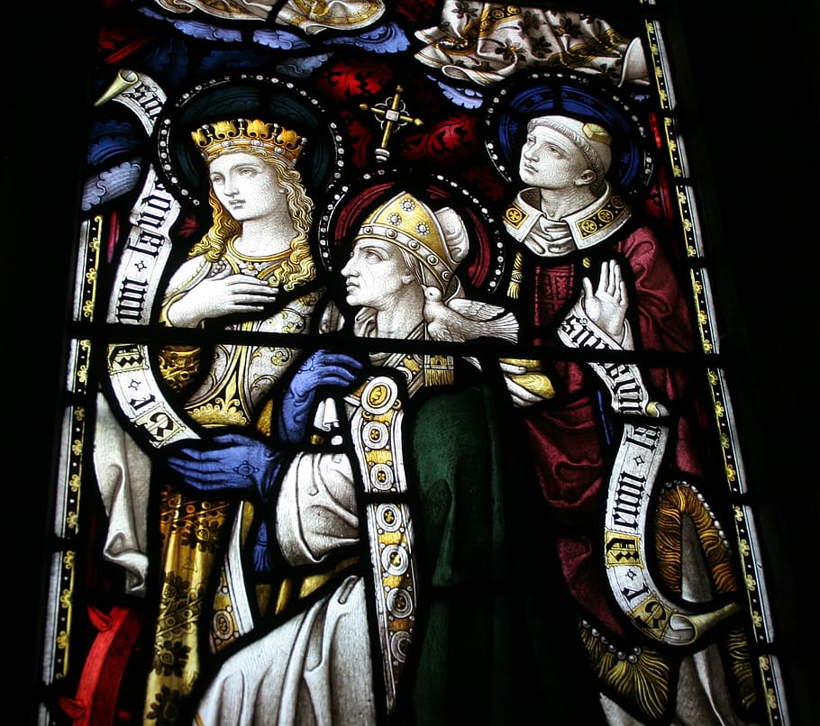 st michael's sittingbourne, St Michael'S, Sittingbourne, church, stained glass, glass, window, memorial, chapel, north