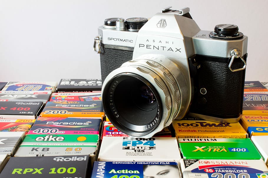 Camera, Analog, Pentax, Old, old camera, photograph, photo camera, film, analog camera, photography