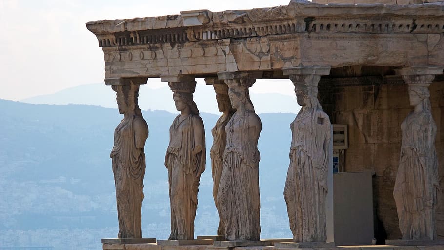 acropolis, athens, greece, parthenon, greek, history, monument, statue, temple, ancient