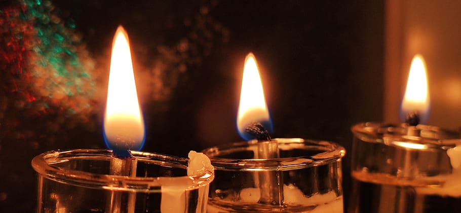 candles, light, candlelight, candle, religion, flame, chanukah, night, jewish, hanukah