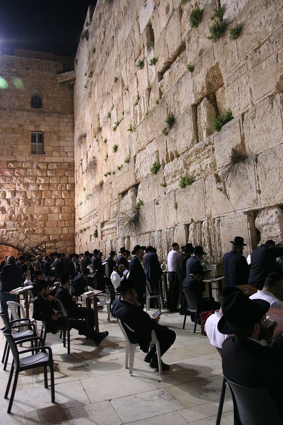 parede oeste, jerusalém, religião, marco, antigo, judeu, orar, templo, cidade santa, pessoas