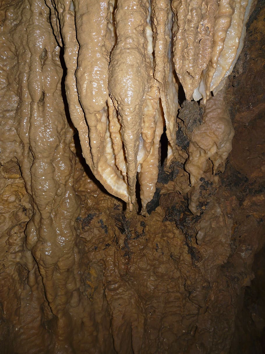stalactite, cave, cave tour, adventure, dangerous, wet, slick, abseil, eng, cavity