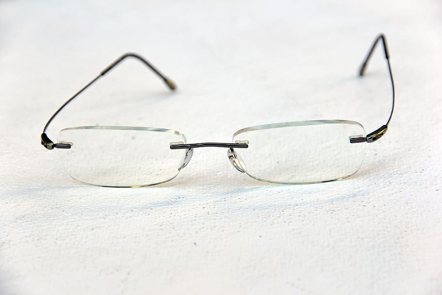óculos, limpo, transparente, puro, claro, vazio, mínimo, projeto, transparência, branco