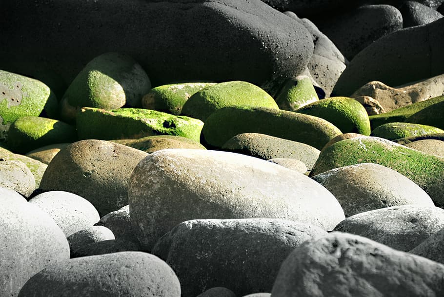 riesen, stones, rock, pebble, surf, sea, bank, natural stones, holiday, atlantic