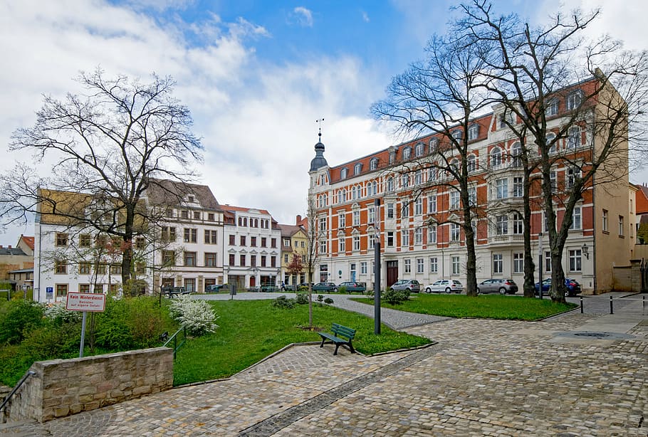 zeitz, saxony-anhalt, germany, old town, old building, space, building, architecture, places of interest, building exterior