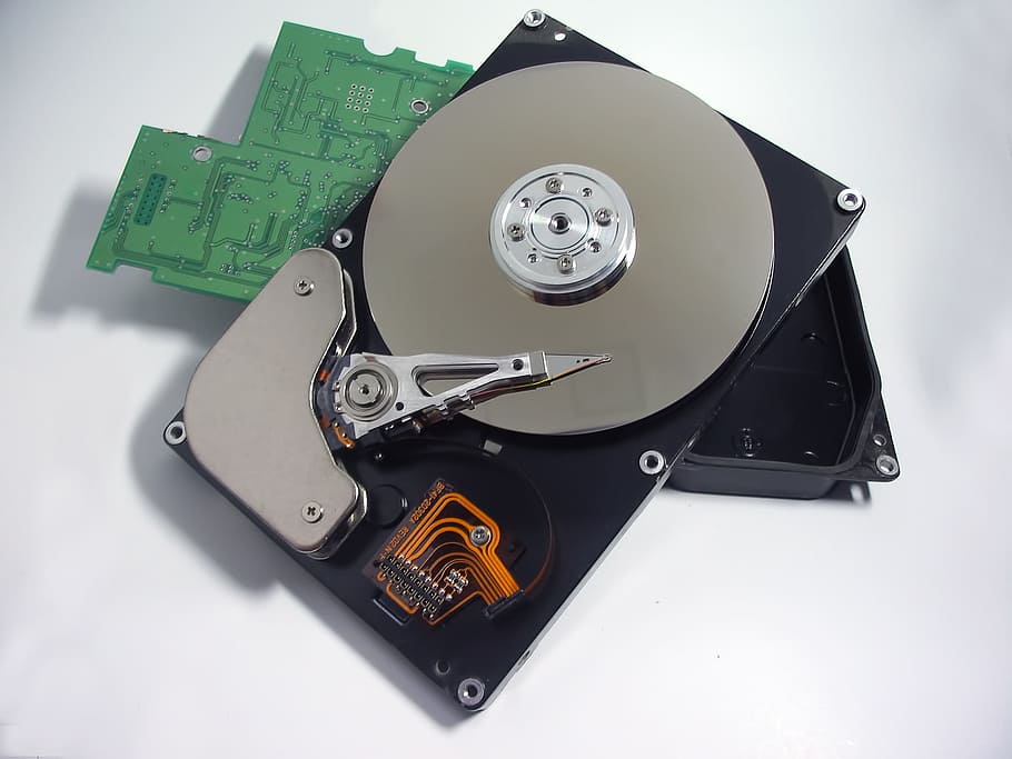 black, gray, cd-rom, hard drive, metal, hardware, computer, technology, store, electronics industry