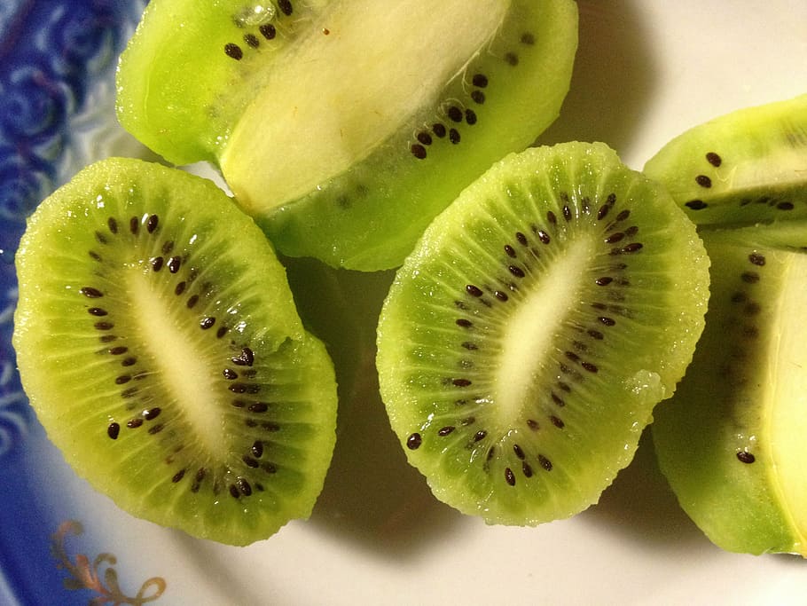 kiwi, tasty, food, fruit, appetizing, food and drink, kiwi - fruit, freshness, green color, close-up