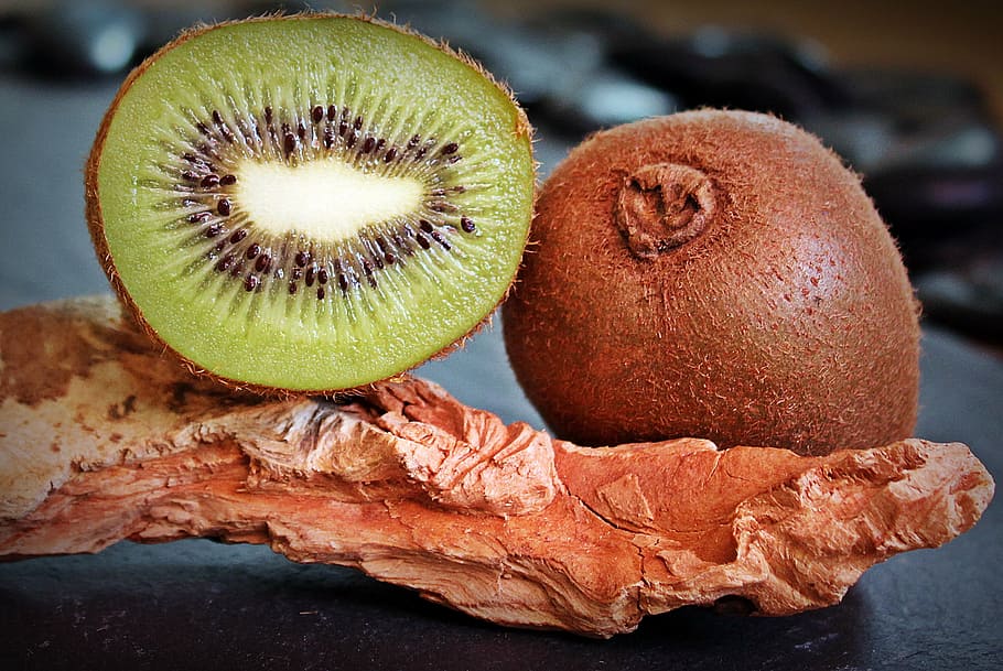 kiwi, buah, sehat, vitamin, makanan, makan, manis, lezat, hijau, frisch
