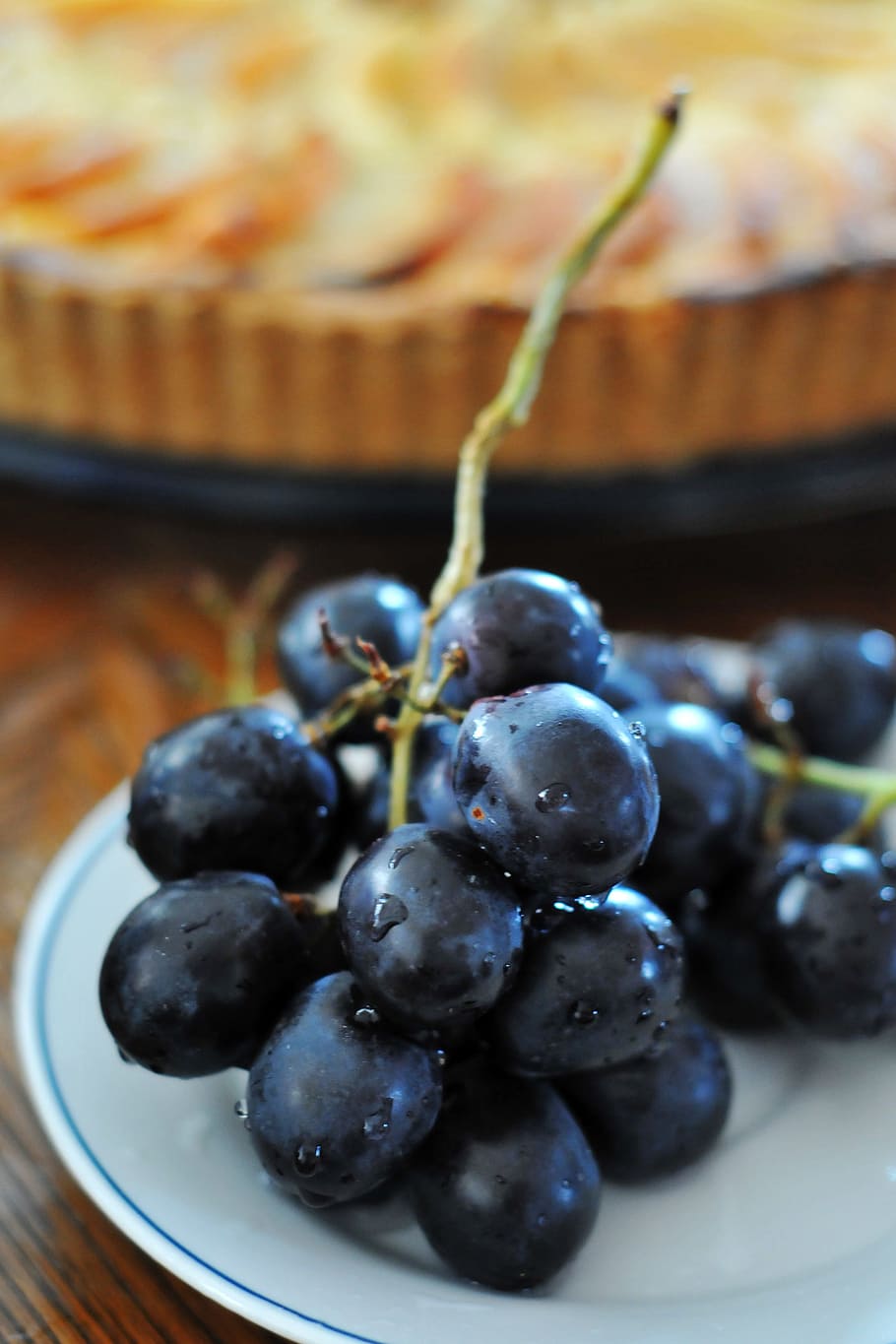 grapes, blue, fruit, food, berry, healthy, dessert, food and drink, healthy eating, freshness