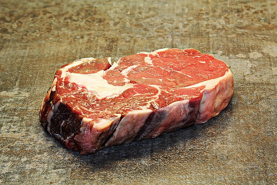 ribeye, steak, meat, beef, barbecue, protein, grill, butcher, bbq, meal
