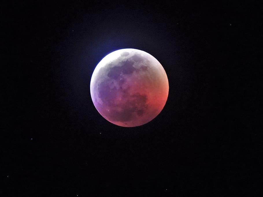 lunar, eclipse, luna, luna de sangre, luna de lobo, eclipse de luna, luna llena, astronomía, astrofotografía, espacio