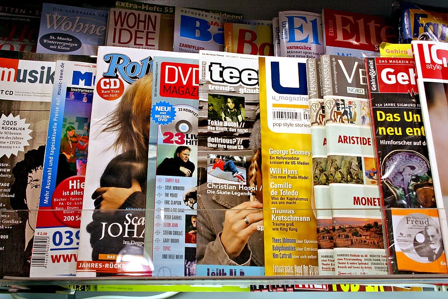 fotografia, revistas de títulos variados, revistas, revista, jornalismo, imprensa, jornal, pastas, literatura, sala de espera