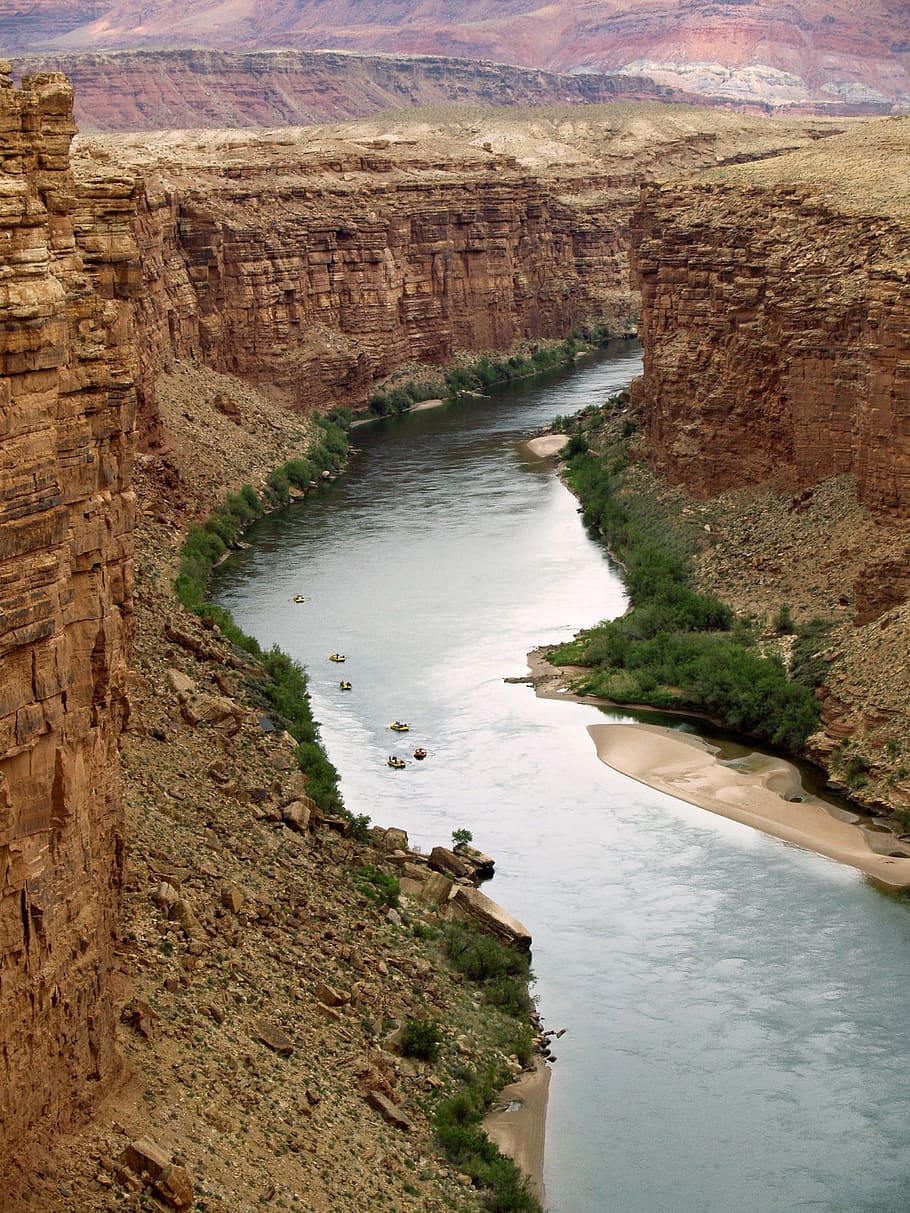 Colorado River, Arizona, Landscape, river rafting, outdoor, activity, usa, scenics, nature, water