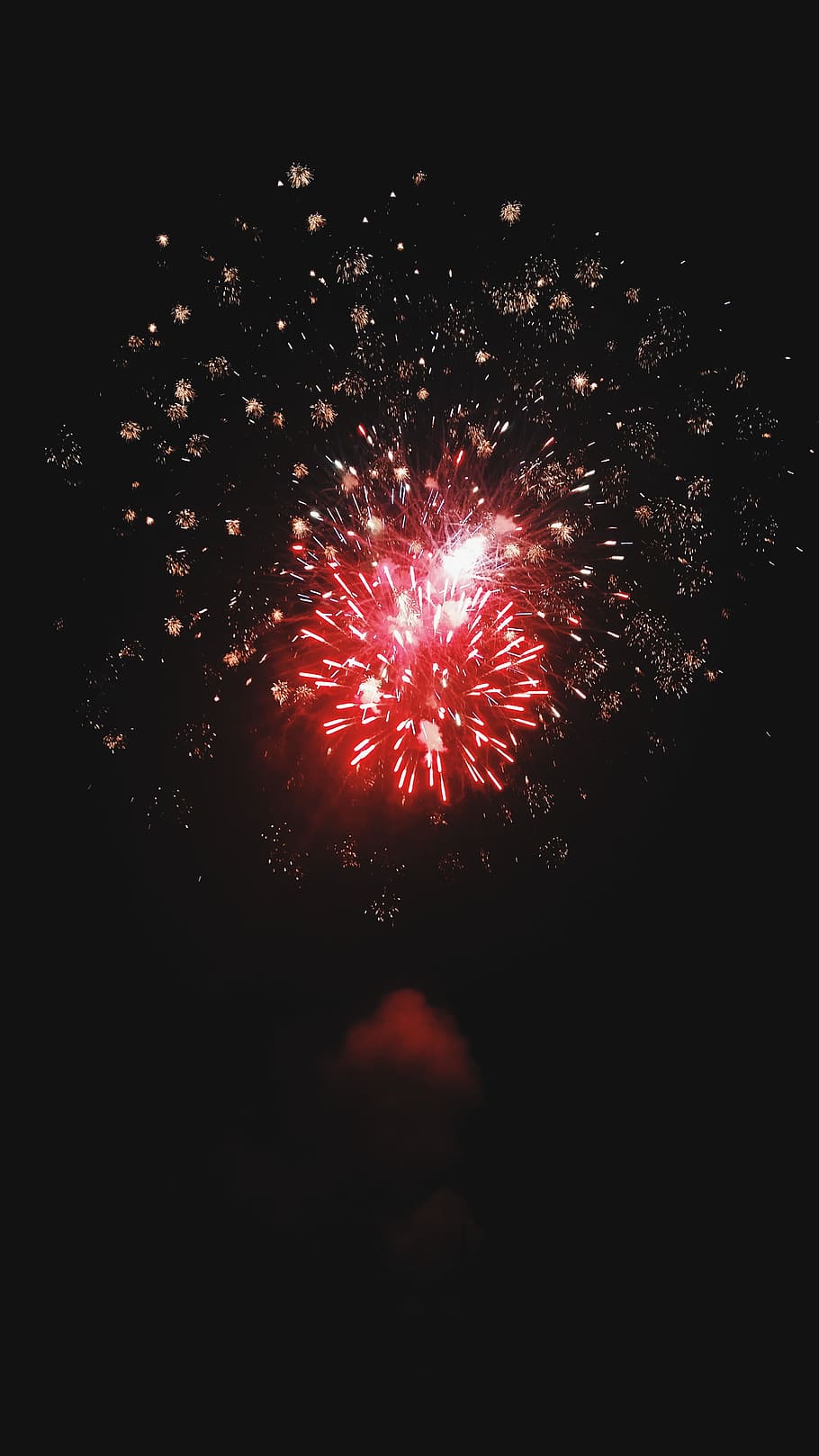 Fireworks, Celebration, Holiday, sky, celebrate, event, explosion, festival, festive, red