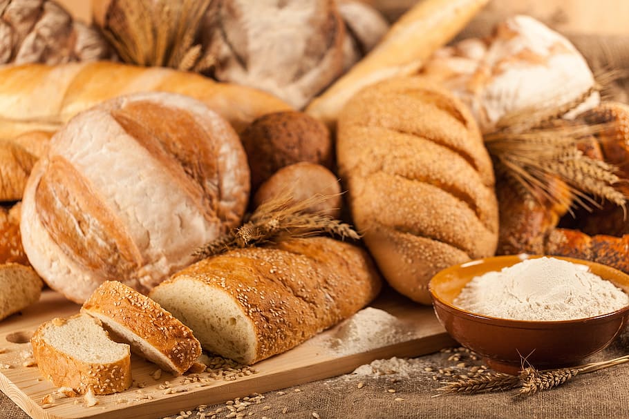 wheat bread, flour, bread, candy, pies, food and drink, food, baked, bakery, freshness