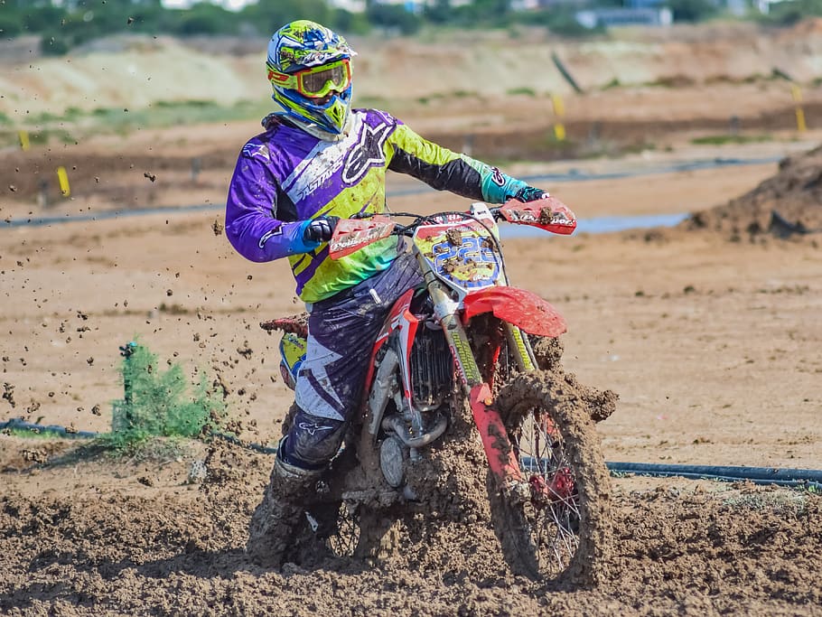 bike, hurry, wheel, race, action, racer, adventure, track, motocross, competition