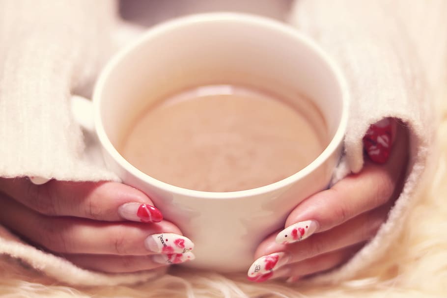 coffee, white, ceramic, mug, cup, women, drink, coffee - Drink, heat - Temperature, coffee Cup