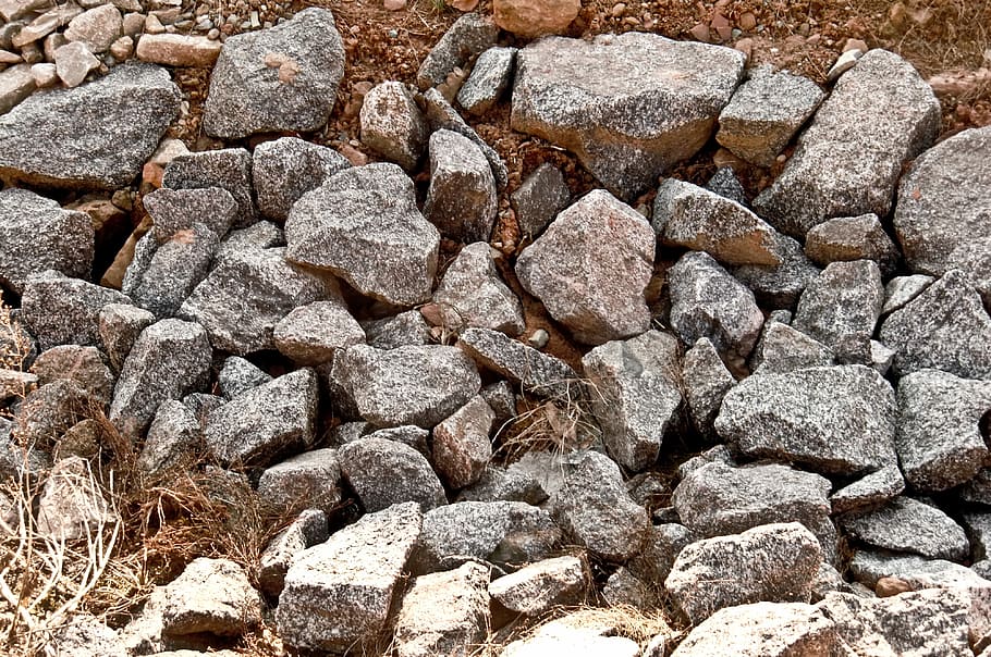 Stones, Pebble, Building Material, River, sunlight, hell, rock, surface, shore stones, pebbles