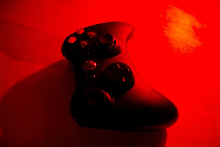 black, one, Controller, Video Game, Xbox, Gaming, entertainment, playstation, control, technology