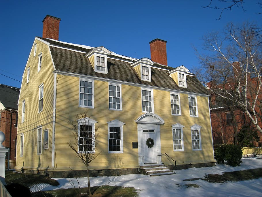 john paul jones house, architecture, portsmouth, new hampshire, house, home, old, historical, landmark, destinations