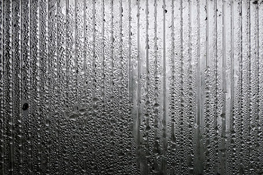 rocío de agua, vidrio, lluvia, goteo, disco, vidrio doble, mal tiempo, precipitado, tormenta, húmedo