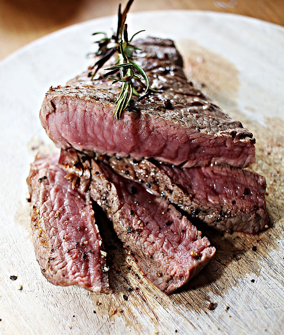 steak, fillet steak, beef, meat, grill, barbecue, eat, bbq, grilled, tasty