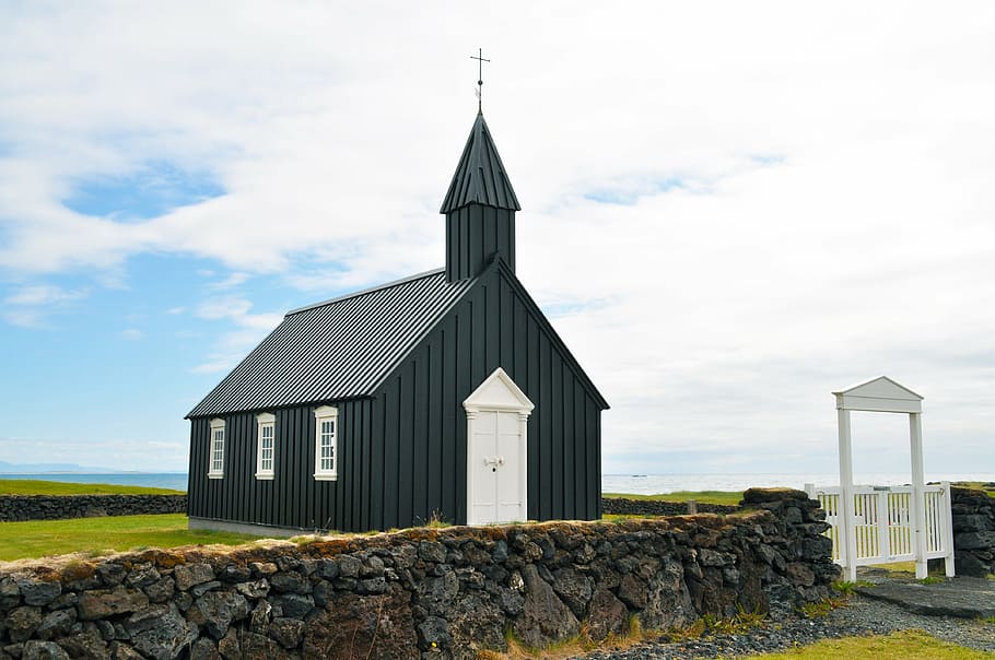 islandia, budakirkja, iglesia, casa de culto, capilla, estructura construida, arquitectura, cielo, exterior del edificio, nube - cielo