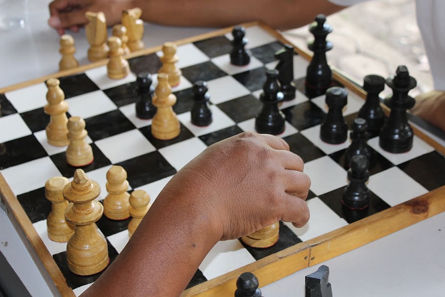 chess, pawn, mate, queen, game, strategic, chess rook, board game, competition, leisure games