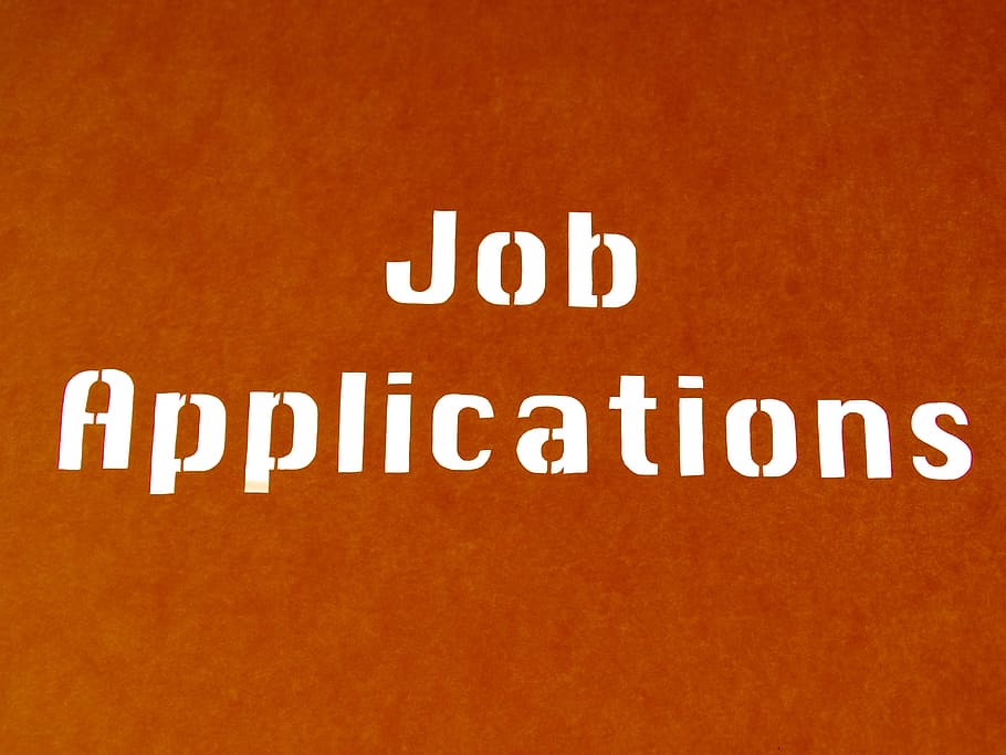 job applications text overlay, orange, background, Job, Application, Text, Contour, job, application, outlines, silhouette