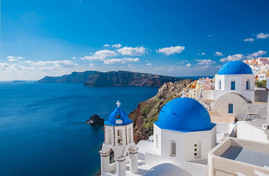 santorini greece, church, santorini, d, greece, island, greek, architecture, landscape, oia