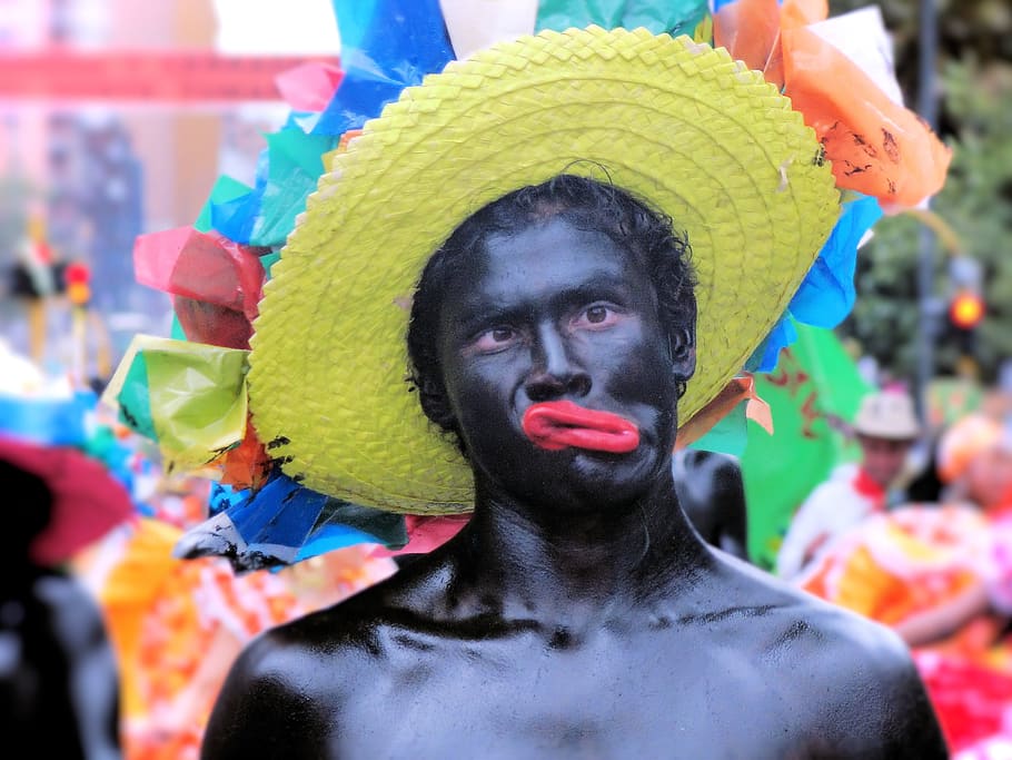 carnival, party, theatre, masquerade, bogotá, fantasy, fun, costume, actor, multi colored