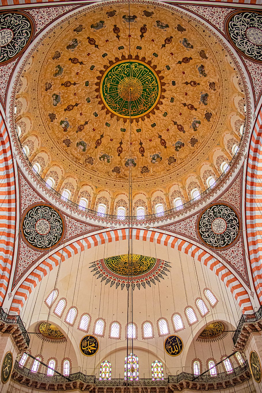 mezquita, suleymaniye, s, estambul, turquía, islam, süleymaniye, cúpula, minarete, arquitectura