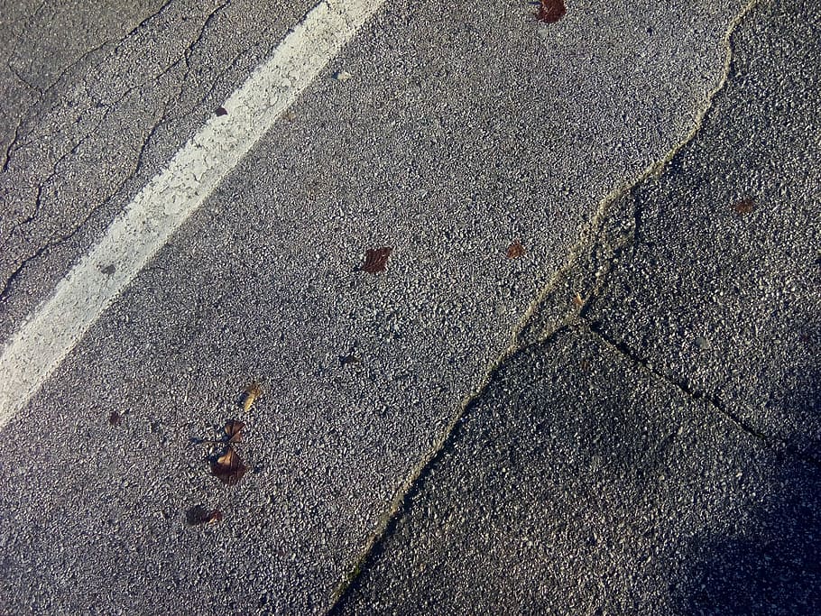 gray, concrete, daytime, Road, Asphalt, Rough, Texture, Surface, pattern, street