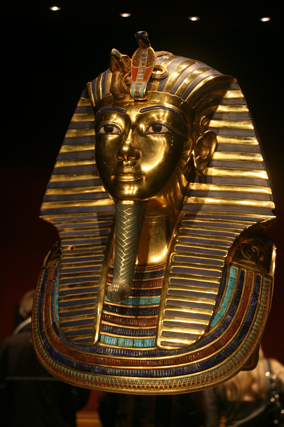 pharaonic, tutankhamun, egypt, golden, burial chamber, gold mask, mask, egyptian museum, valuable, death mask
