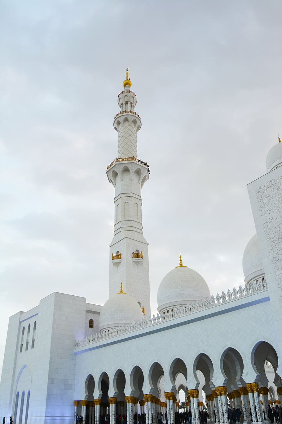 mosque, abu dhabi, uae, architecture, religious, landmark, arab, religion, worship, prayer