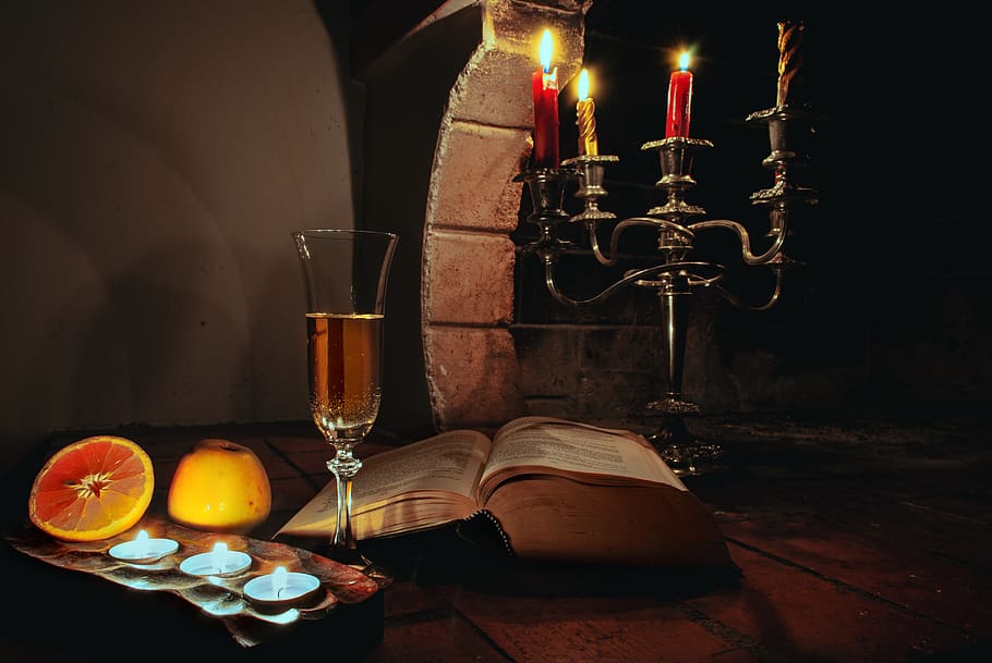 reading, romantic, evening, dark, fireplace, books, old, romance, antique, stories
