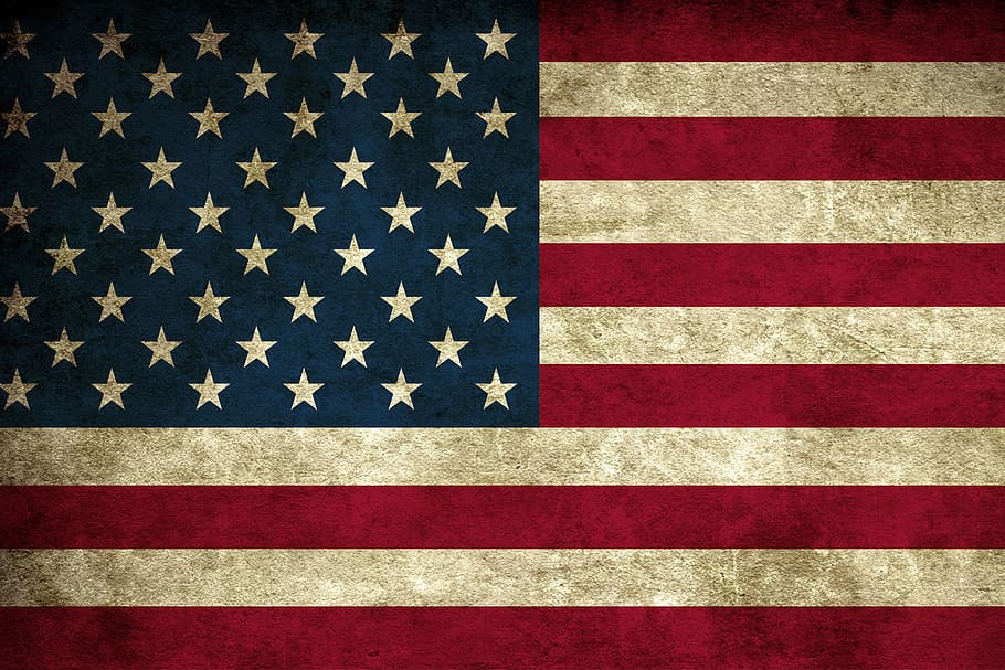 アメリカの旗, フラグ, アメリカ, さまざまな, 米国旗, 愛国心, アメリカ文化, 7月4日, シンボル, 星の形