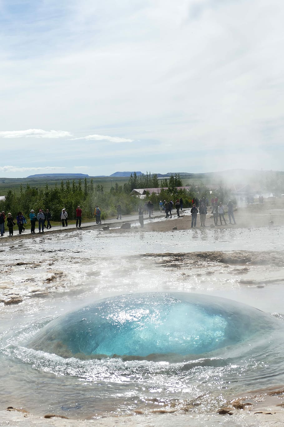 Geyser, Iceland, Fountain, Landscape, water, nature, strokkur, boiling water, places of interest, steam