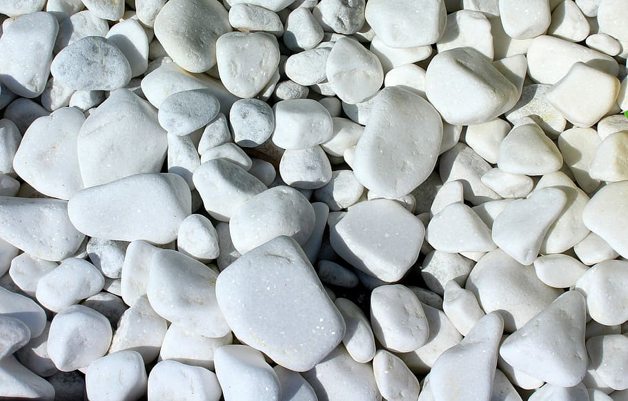 close-up photography, white, stone lot, pebbles, batch, model, texture, the background, stone, wallpaper