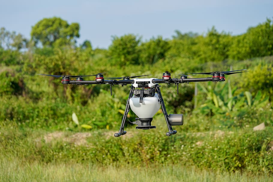 dji, dji agriculture, agras, agriculture, farming, drone, uav, mg-1p, farmland, plant protection drone