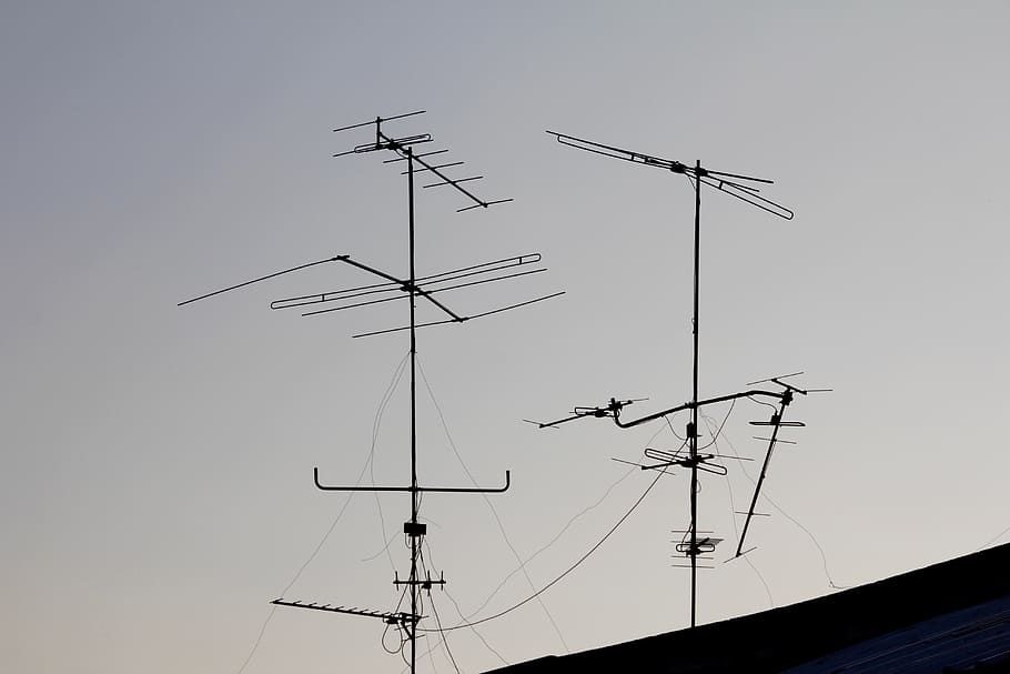 antennas, reception, radio, communication, transmitter, received on, watch tv, send, delivery, radio antenna