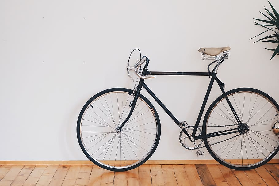 bicycle, road, bike, old, vintage, retro, restored, sport, cycle, transportation