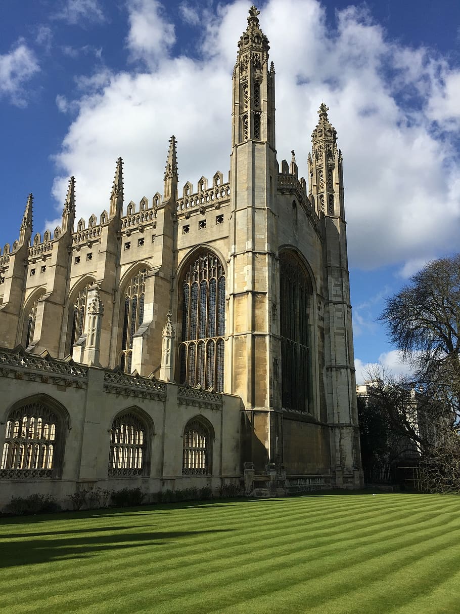 kings college, cambridge, england, university, history, church, architecture, gothic Style, cathedral, religion