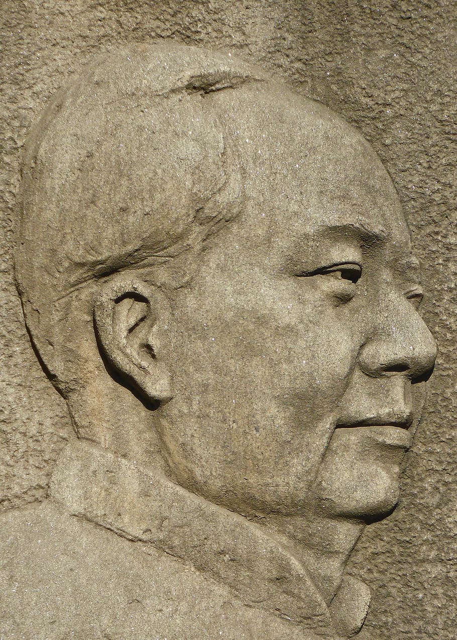 mao zedong, china, sculpture, statue, heritage, chinese, monument, art and craft, human representation, representation