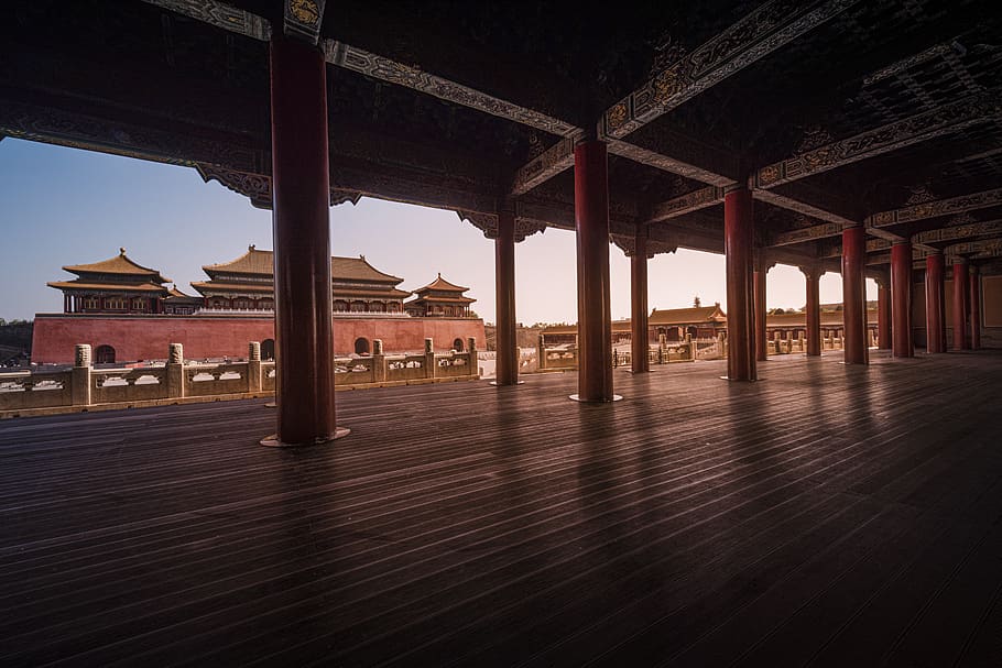 the national palace museum, hall of supreme harmony, building, ancient architecture, beijing, architecture, built structure, architectural column, history, the past