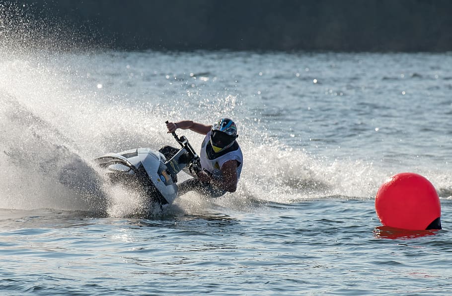 jet boat, jet ski, runabout, water sports, water vehicles, race, sport, water, motion, adventure