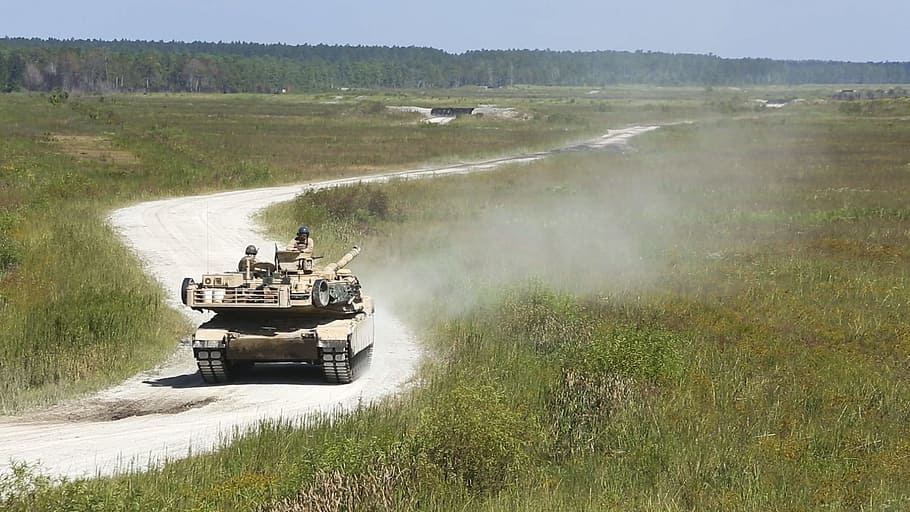 m1a1 abrams, military, army, firepower, fire, live-fire, training, exercise, transportation, mode of transportation