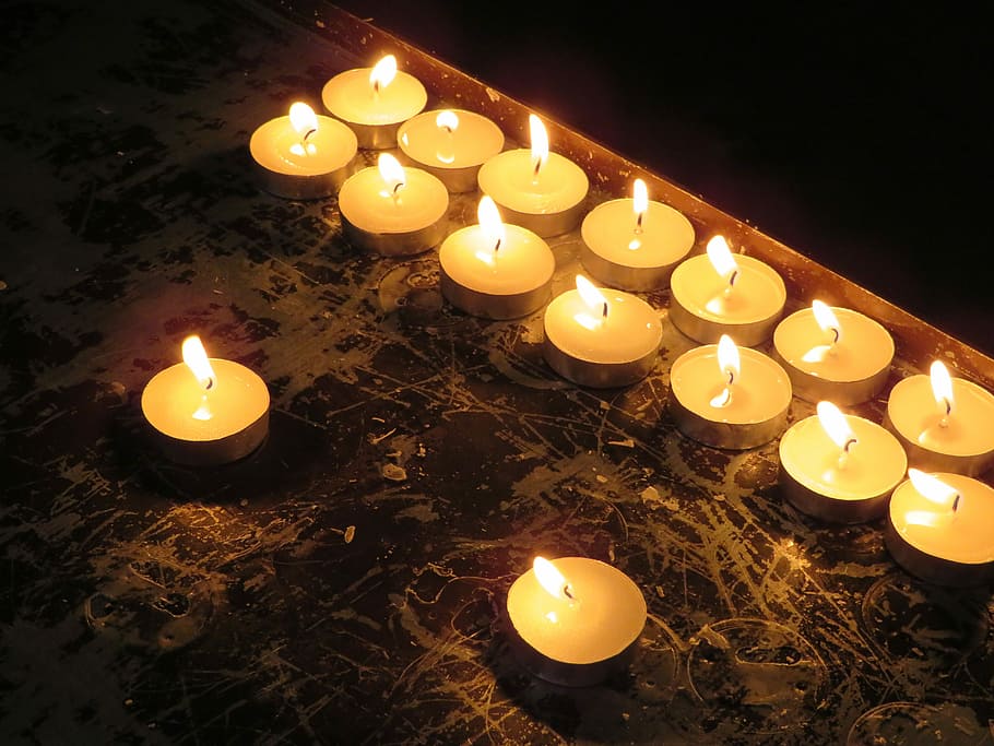 candles, church, lights, victims, offertory box, light, flame, prayer, christmas, heat